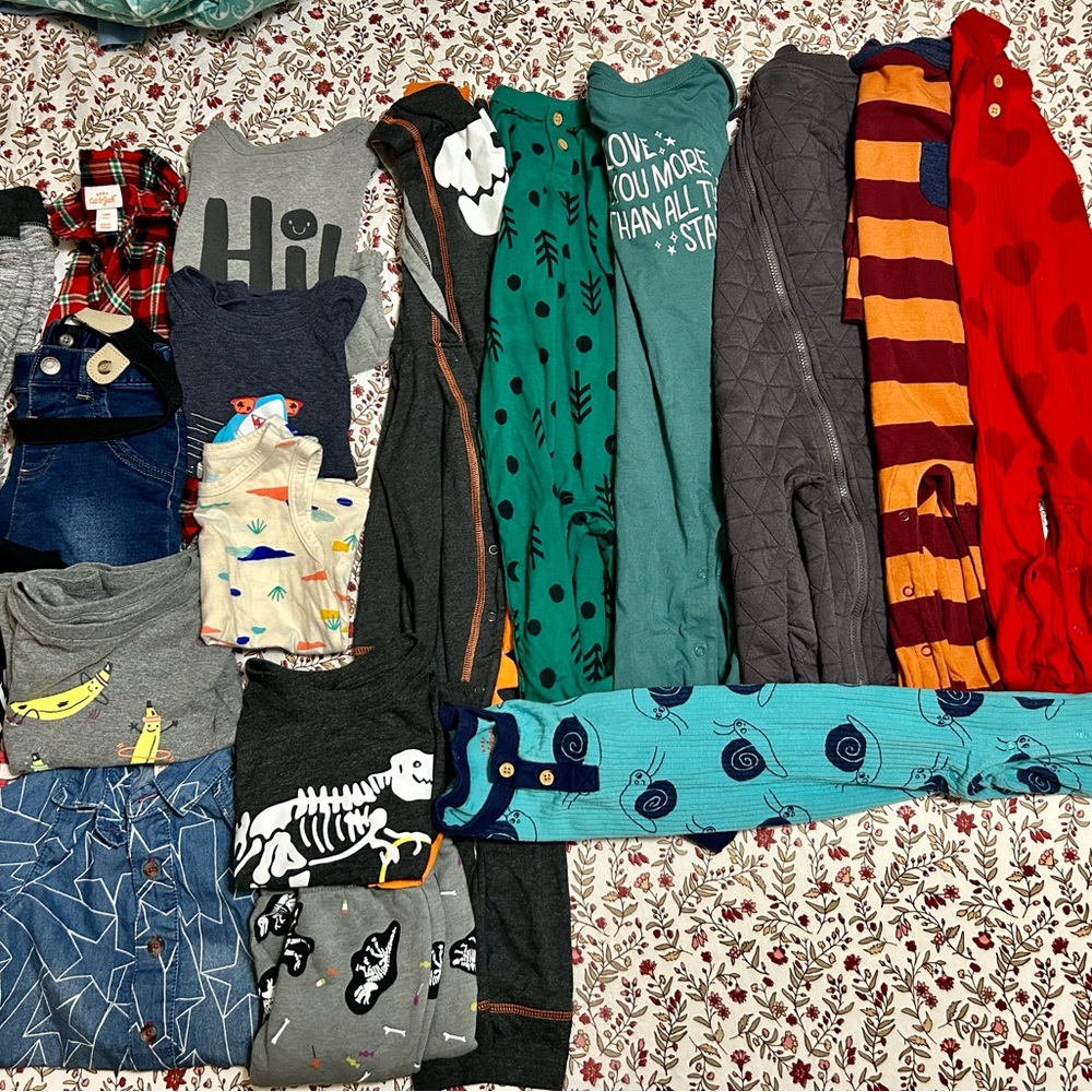 Cat & jack, Disney boys bundle lot! 6/12 mo